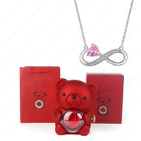 Con Zircone Oro Rosa